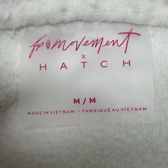 NWT $178 Free People X Hatch Maternity Jacket Medium Hit The Slopes Fleece - Picture 15 of 16